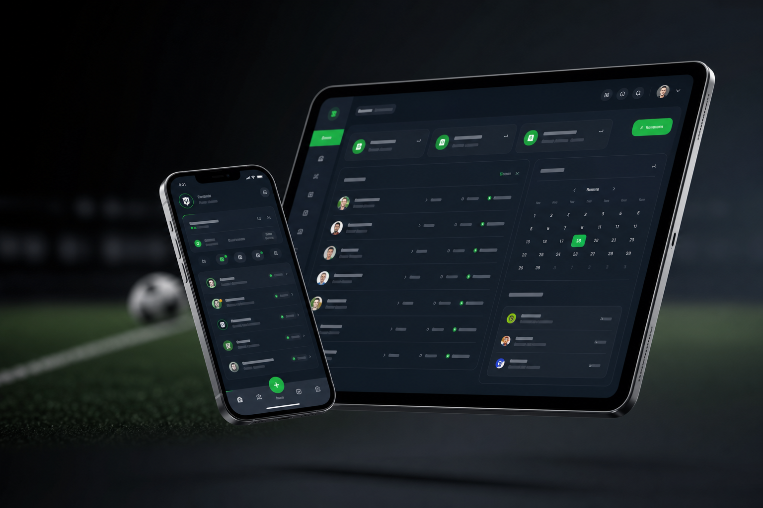App Aptusport en móvil y tablet